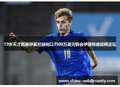 19岁天才新星伊莱尼赫纳以3500万美元转会伊蒂哈德震撼足坛
